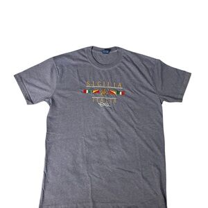 Vintage x Italia Gray Short Sleeve Tee